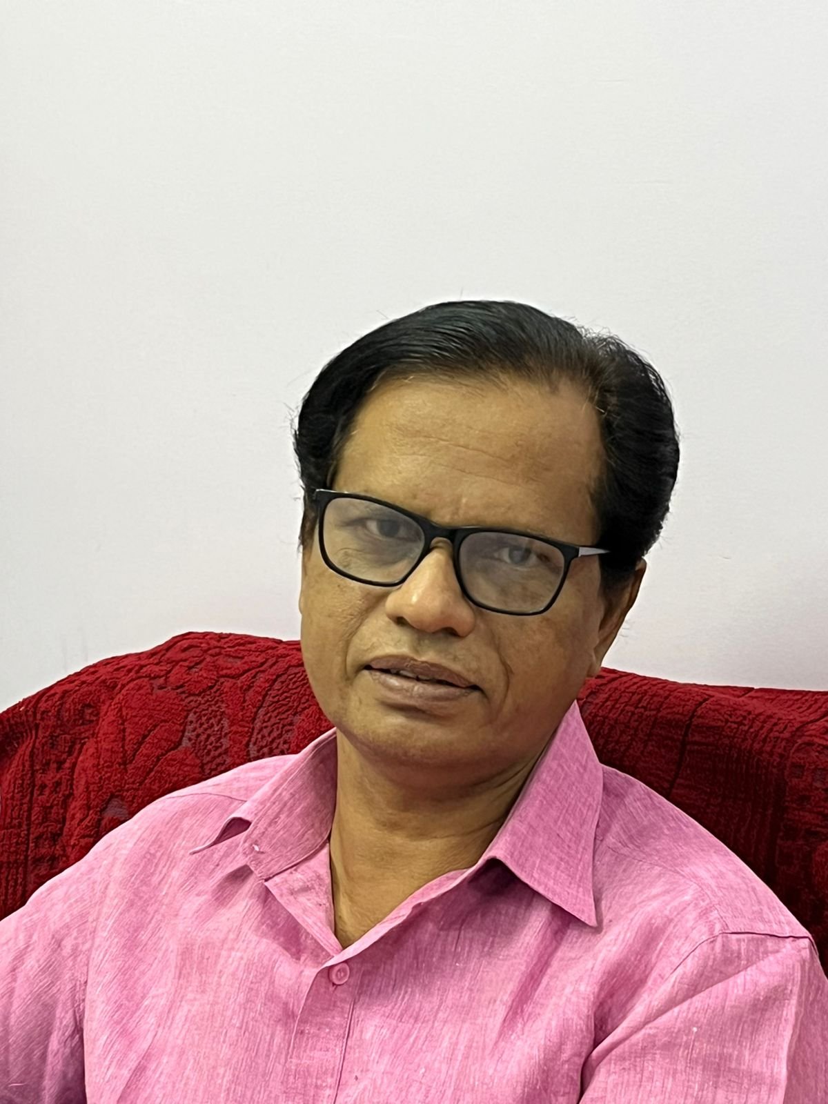 Portrait of the sculptor Ajayan